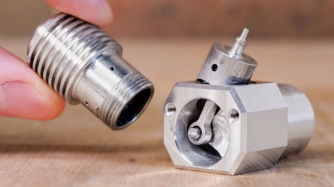 I Built a CNC Machine to Make This Air Engine