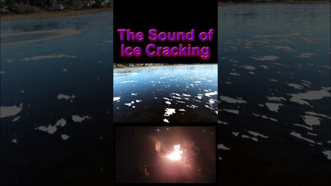Ice Cracking Sounds Like Photon Torpedoes #shorts
