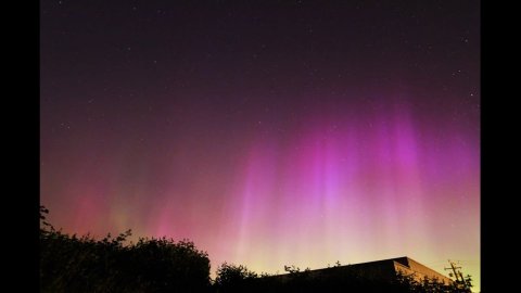 Aurora Time-lapse Over Victoria BC June 1 2025 4K UHD