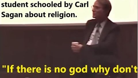 Carl Sagan Responds To Christian Grad Student Question About God