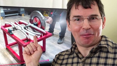 How this "free energy" machine "works", and hiding video cuts