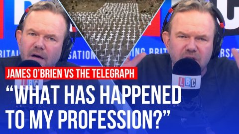 James O'Brien tears into the 'worst piece of journalism' he's ever seen